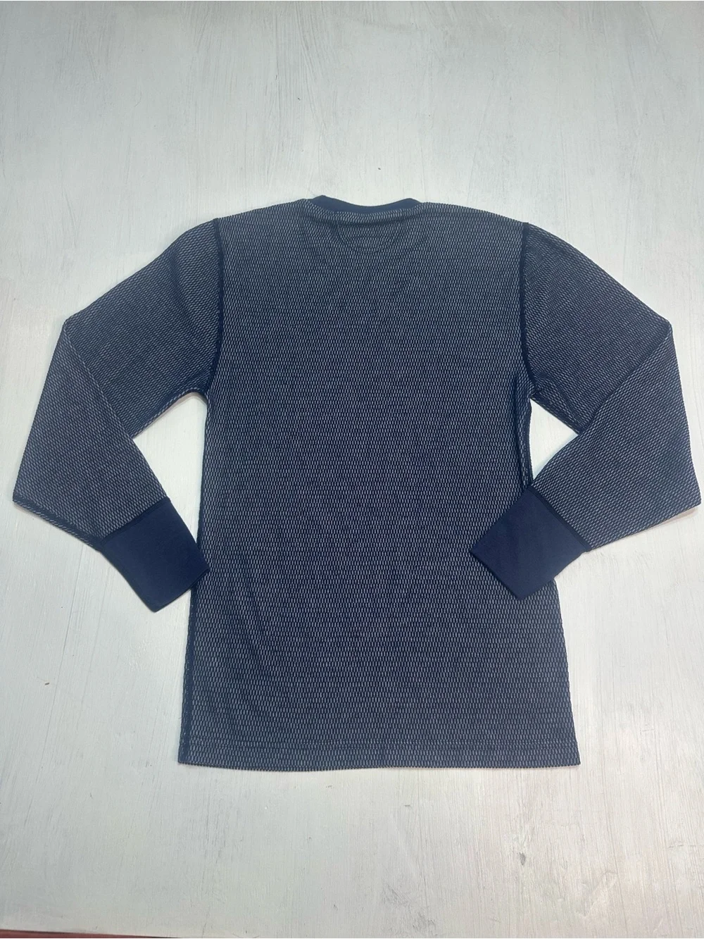 Magellan Outdoors Thermal Base Layer Set Mens M Blue Gray Waffle Knit Pants